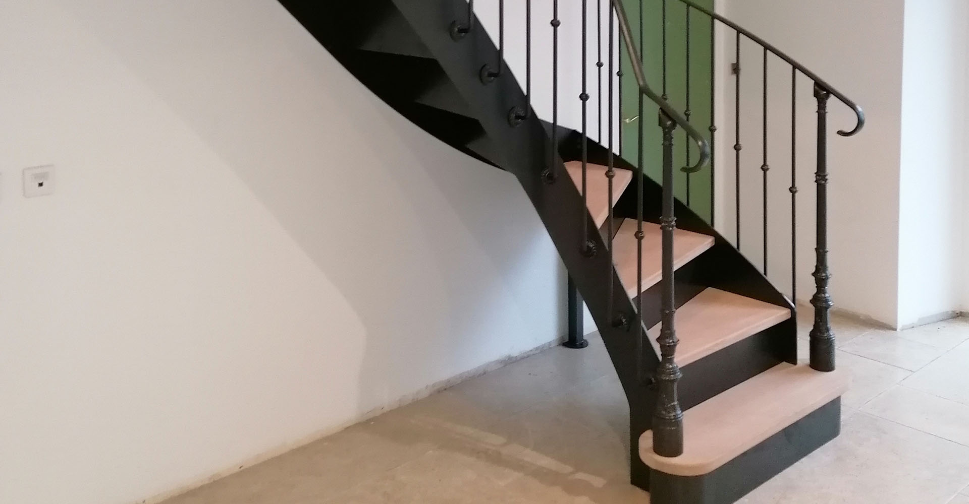 Escalier métallique